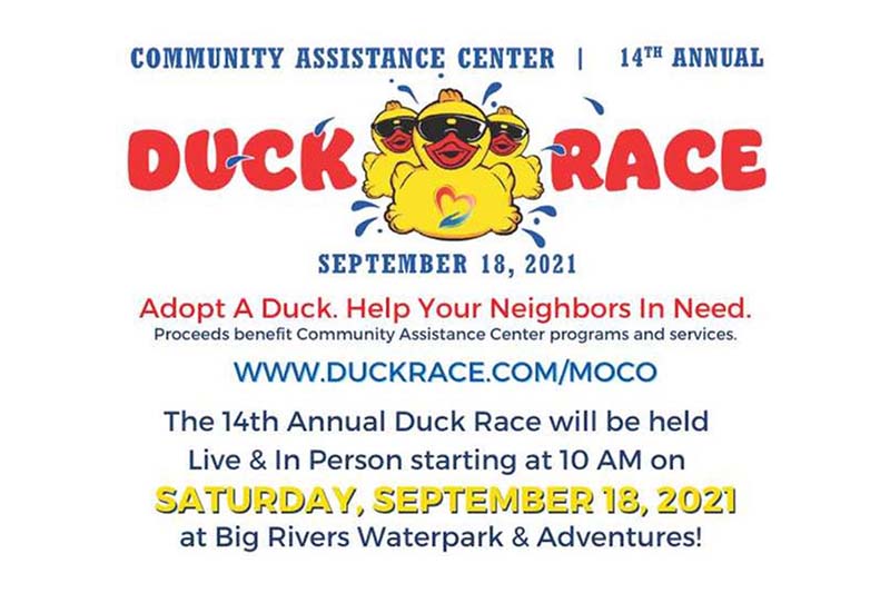 Duck Race 2021 community assistance center cac montgomery county