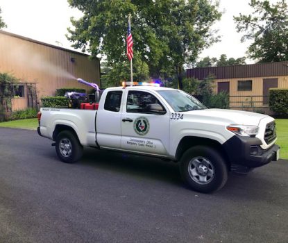 Mosquito truck west nile virus james noack