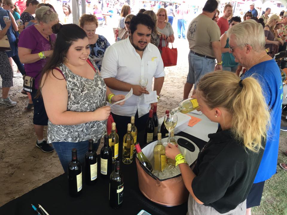 Wine tasting at Wine-Fest MONTGOMERY COUNTY