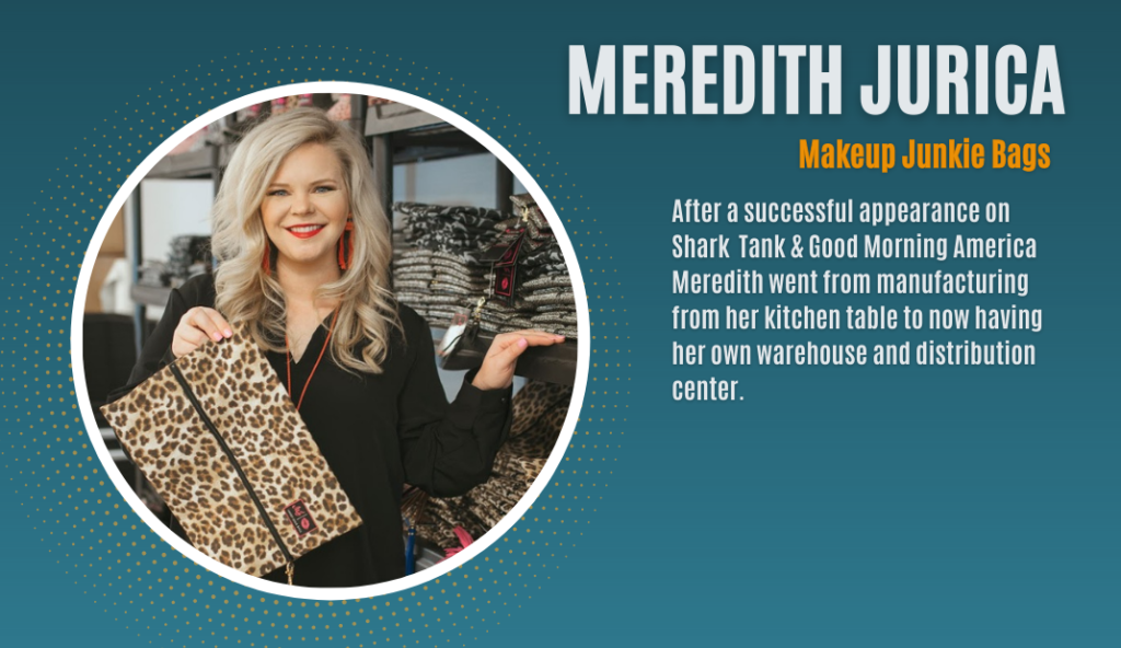 The Woodlands Area Chamber of Commerce Business Summit 2021 Meredith Jurica Makeup Junkie Bags