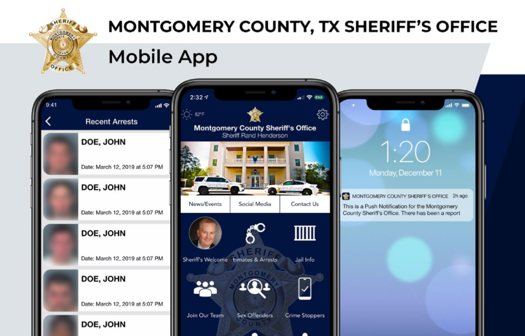 Montgomery County Sheriff adds Warrant Search feature to Website and Mobile App