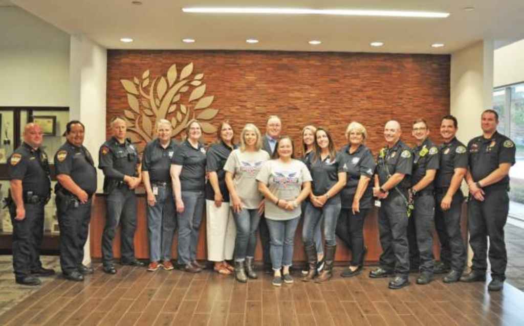 PHOTO: The Woodlands Township Neighborhood Watch has been recognized by The National Association of Town Watch for their efforts during the 2021 National Night Out Campaign, with First Place in Category #2 for Populations 100,000 to 300,000. 