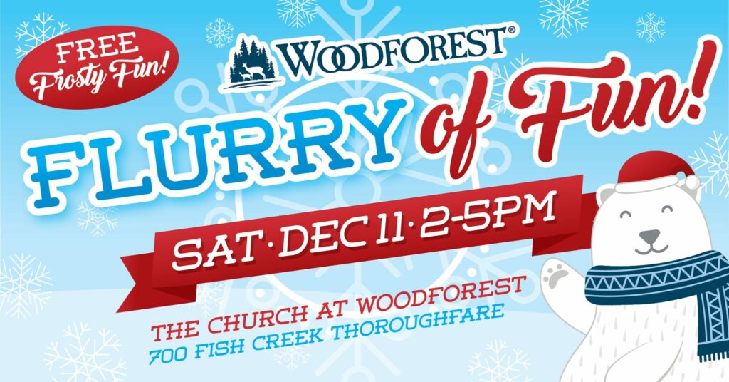 Woodforest Flurry of Fun Montgomery Texas December 11, 2021 The Church at Woodforest