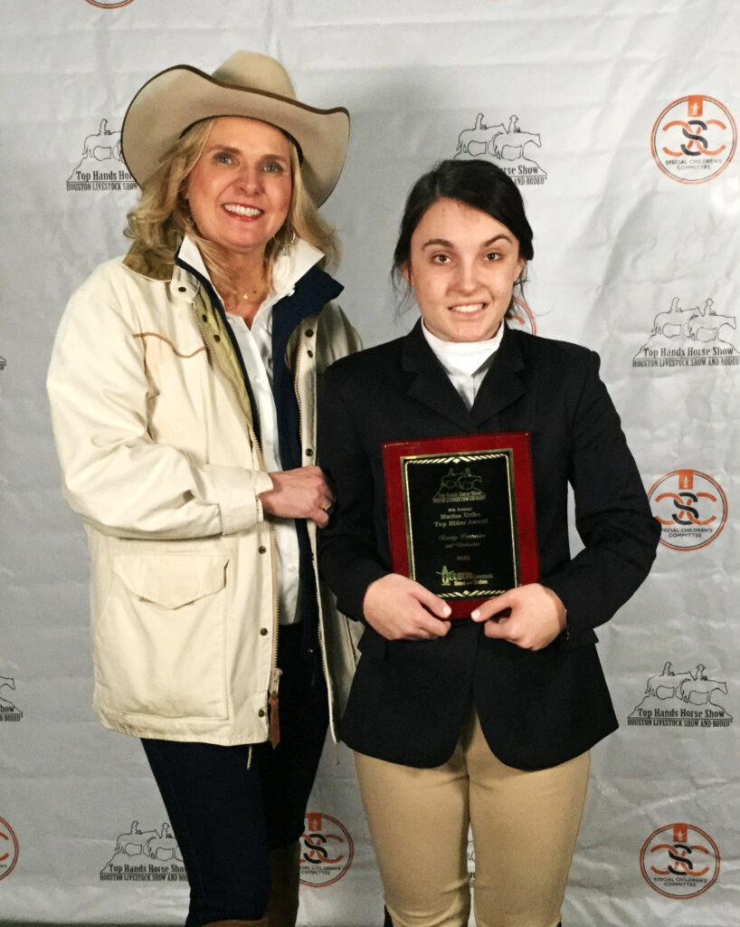 Inspiration Ranch Client Wins Top Rider Award at HLSR Top Hands Horse