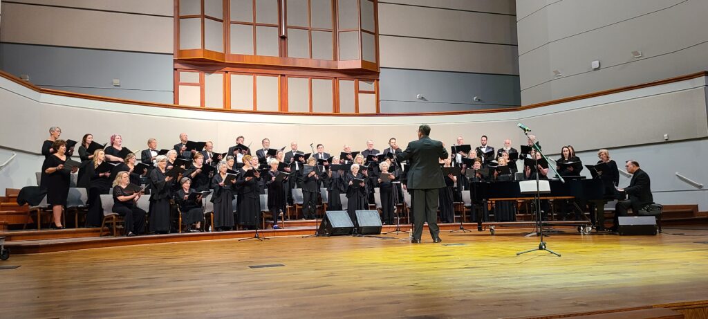 Montgomery County Choral Society under the direction of Artistic Director Dr. Robert Horton.