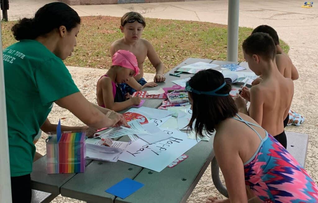 TWST Developmental Swimmers Birthday Bags 2022 The Woodlands Swim Team