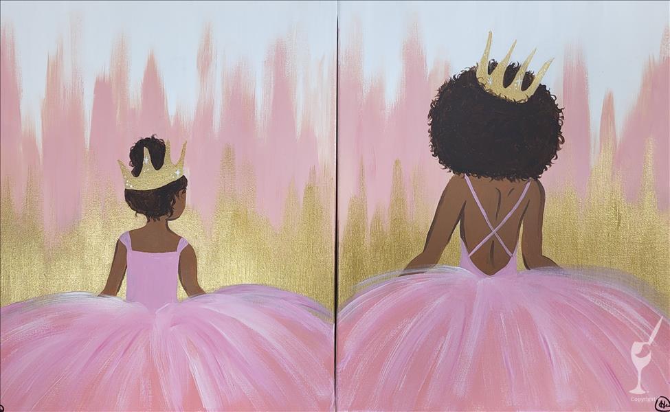 Mommy & Me Princess Painting with a Twist