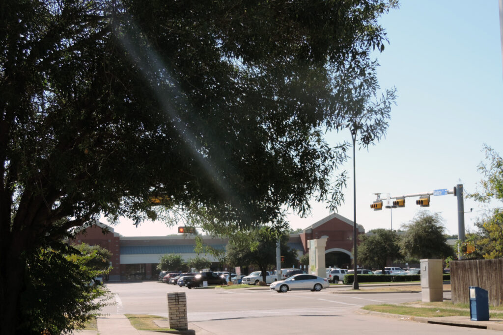 Neighborhood shopping area