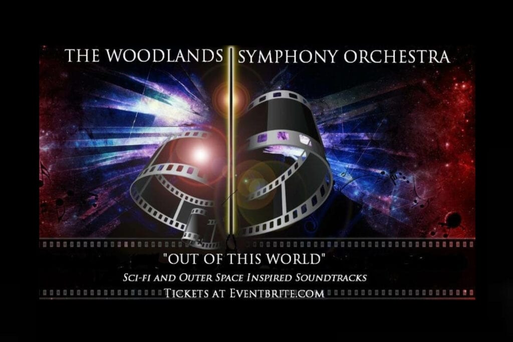 Woodlands Symphony Orchestra Out of This World Concert May 1 2022 Cover