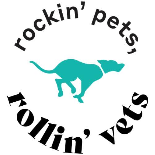 Rockin Pets Rollin Vets Logo