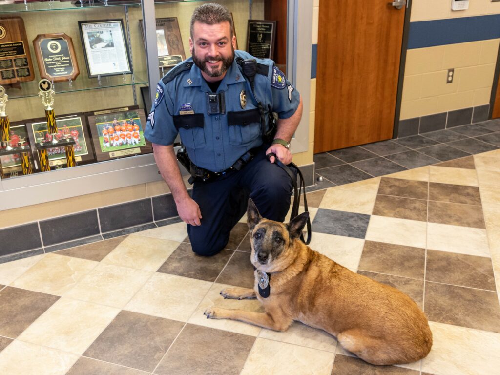 Fila and Officer Joel Armstrong Conroe ISD Independent School District