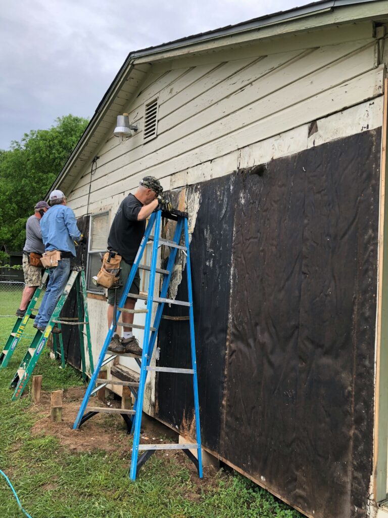 Home Repair Project with Habitat