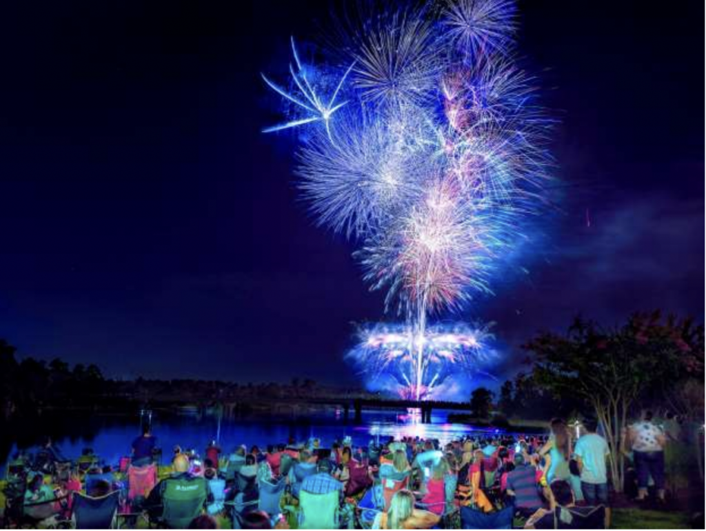 red hot blue fireworks woodlands township july 4 fourth independence day