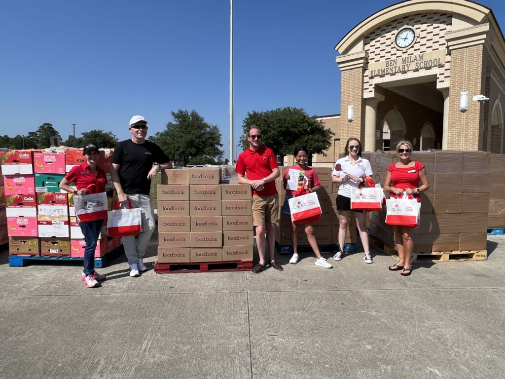 Milam Elementary Mobile Market American Heart Association