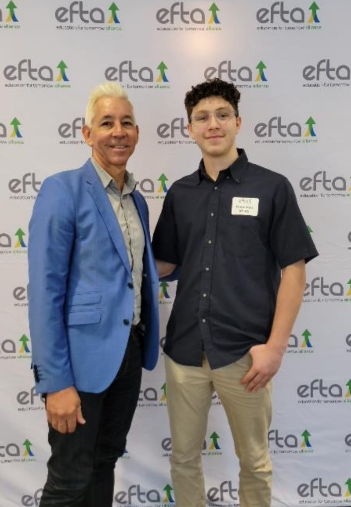 Rod Padro & Mohamed Irhabi at the EfTA SIP Luncheon.