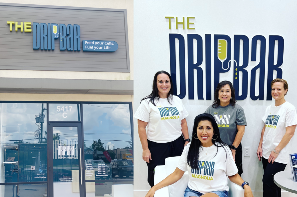 Small Business of the Month The Dripbar Magnolia Hello Woodlands