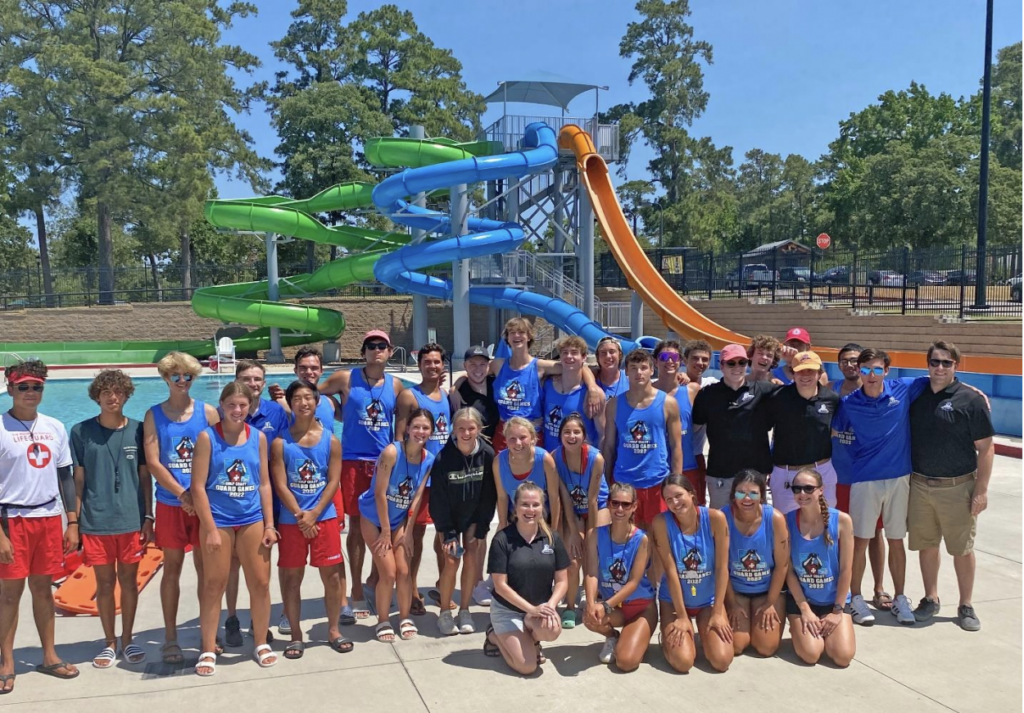 The Woodlands Township Lifeguards Gulf Coast Aquatics Association competition 2022