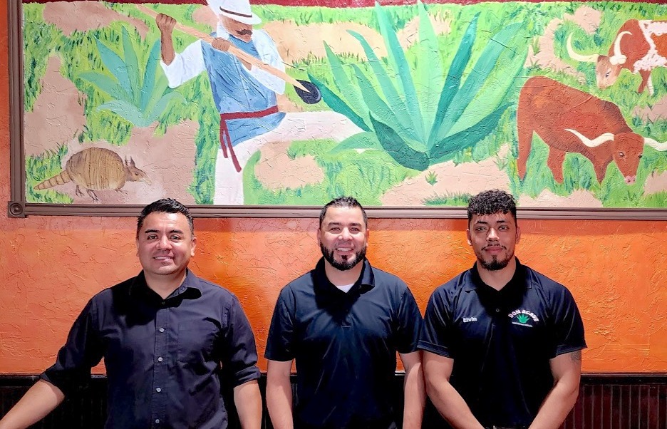 Don Agave Mexican Grill Jesus Miranda , Ricardo Miranda , Elvin Martinez. Photo by Nick Rama