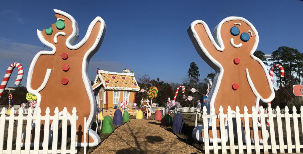 City Place Giant Gingerbread Village Spring Texas Hello Woodlands Photo by Tiffany Marascio