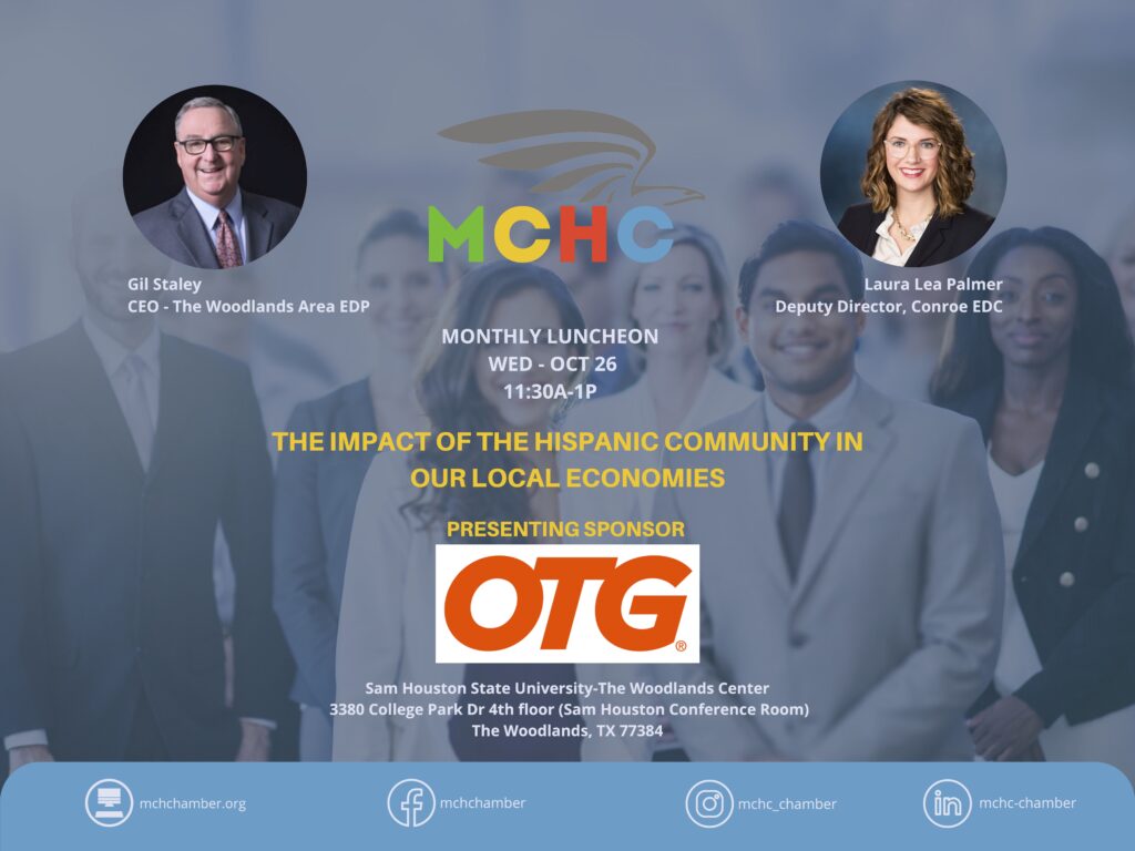 Montgomery County Hispanic Chamber Luncheon Impact of Hispanic Community on Local Economies