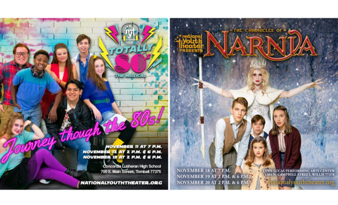 National Youth Theater Presents Totally 80s, The Musical and Narnia - Hello  Woodlands