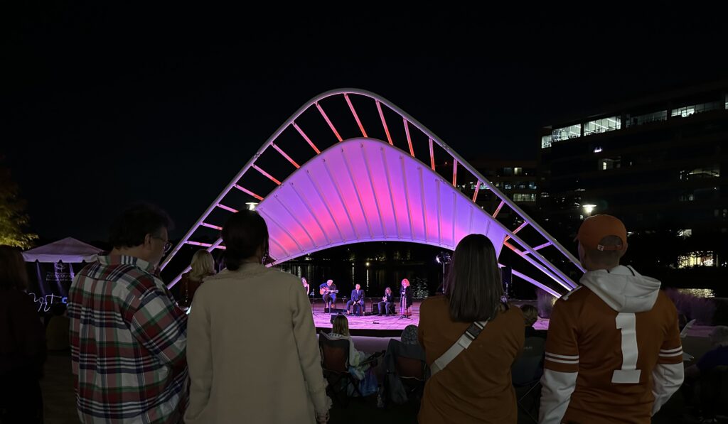 Artfeel Canopy Art Bench The Woodlands Arts Council