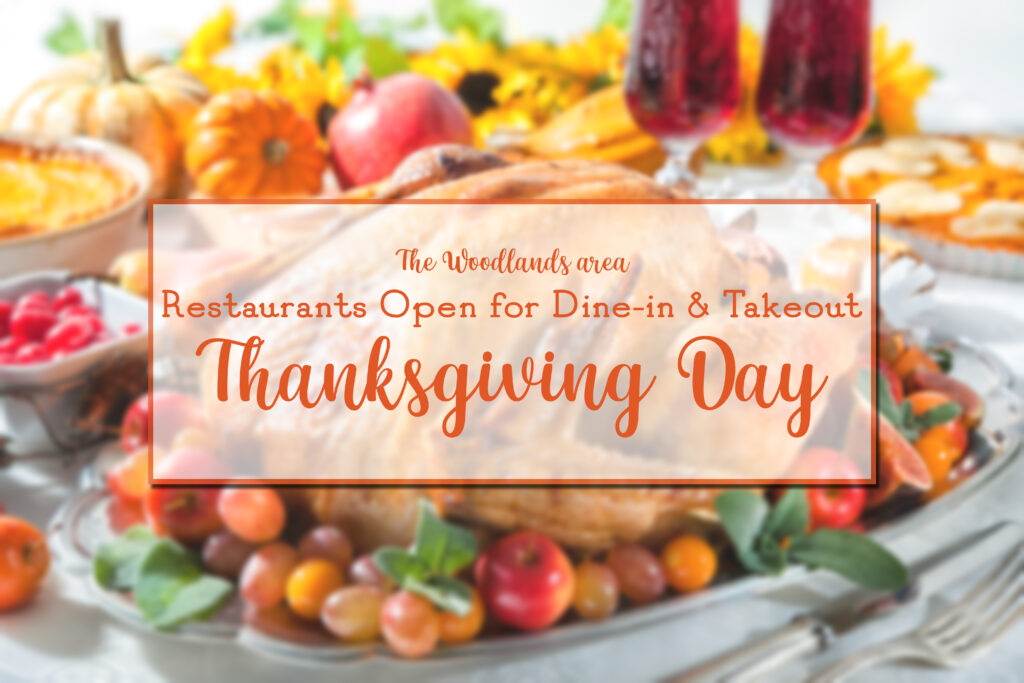 Local Restaurants Open For Dine in Carry Out Delivery Thanksgiving 