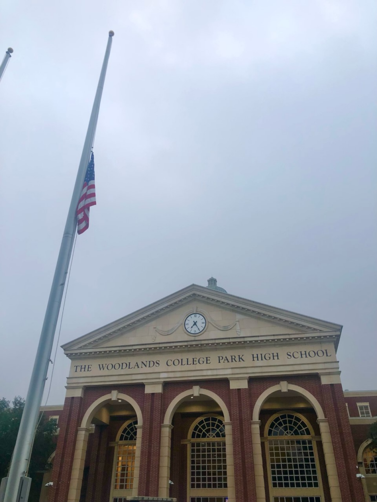 Flag at College Park High School