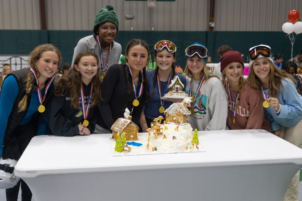 The Woodlands Christian Academy Gingerbread House Competition