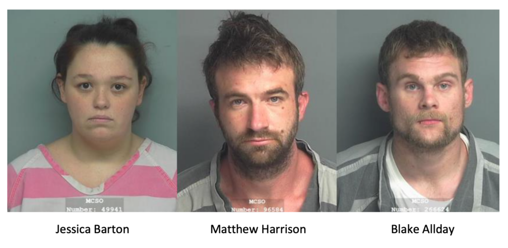 MCTXSheriff Arrests Three for Storage Unit Burglary