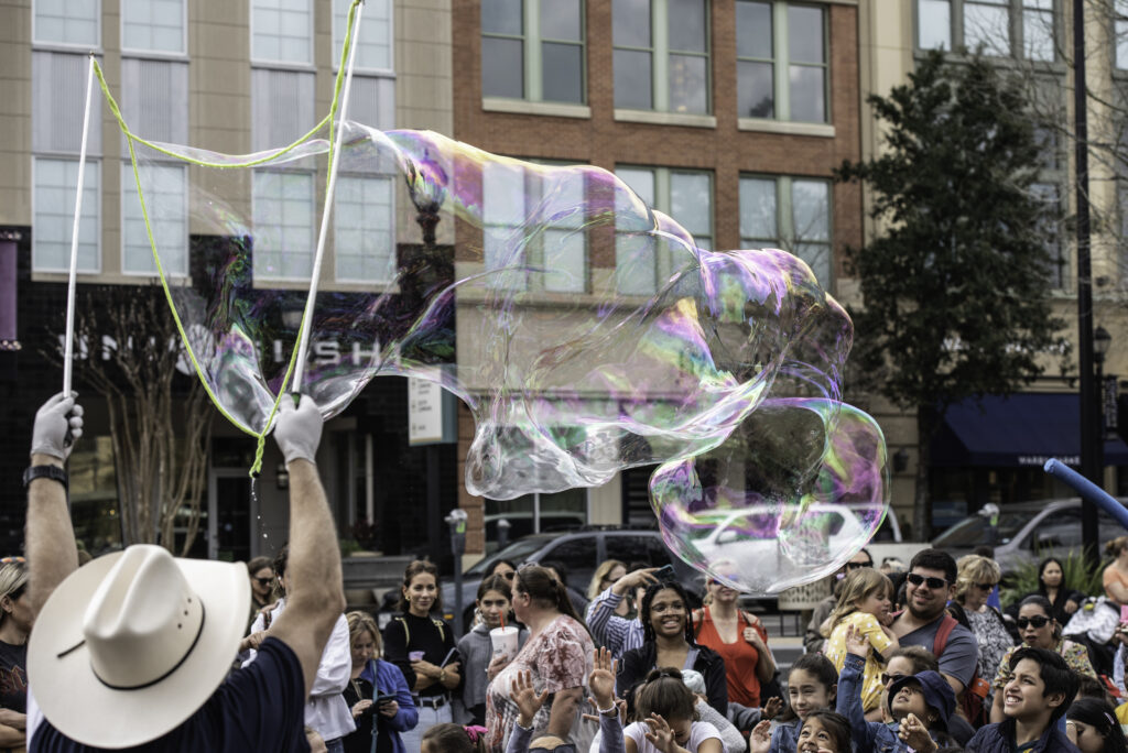 Bubble Wranglers Market Street The Woodlands