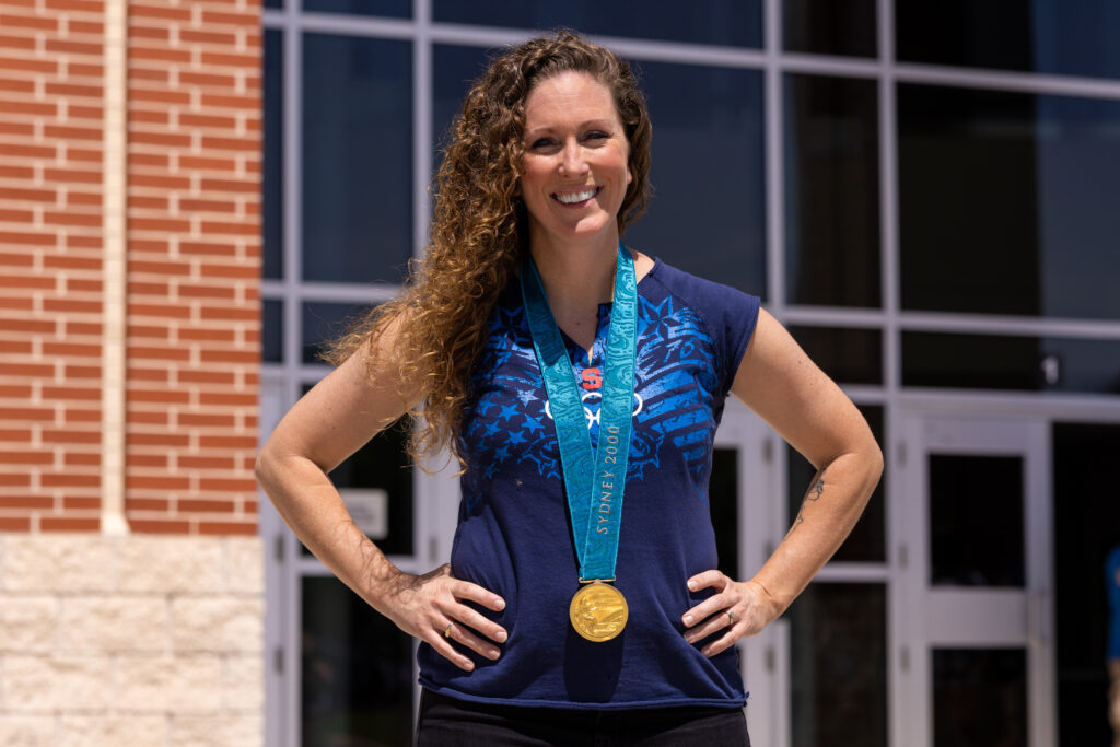 Conroe ISD Dedicates Laura Wilkinson Natatorium