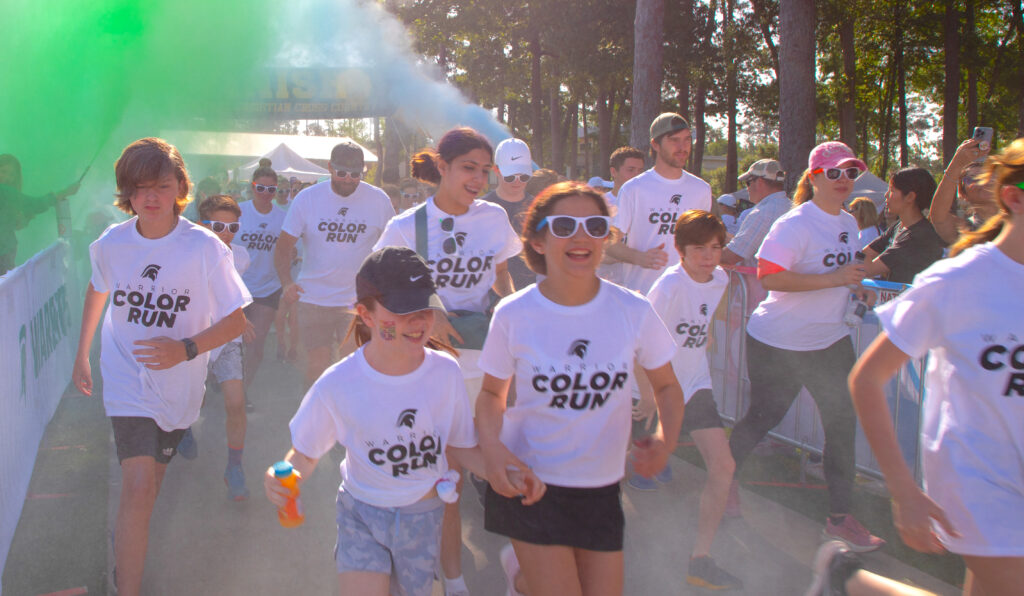 The Woodlands Christian Academy holds 4th Annual Warrior Color Run