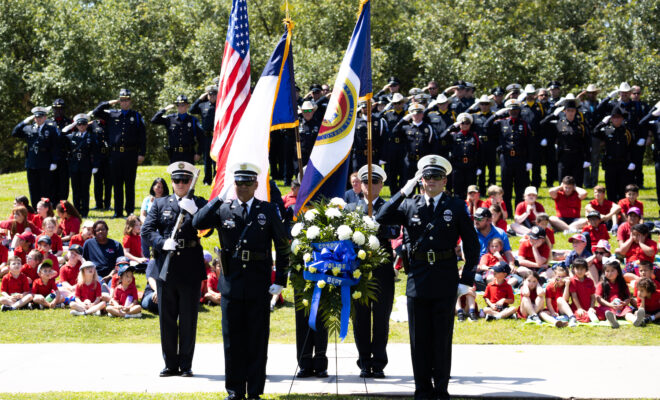 2023 Conroe Police Department National Police Week Memorial Ceremony