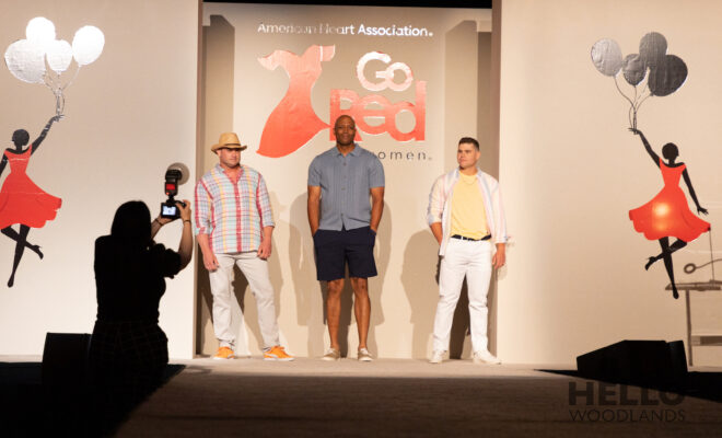 Montgomery County Go Red For Women Luncheon and First Responder Fashion Show held in The Woodlands