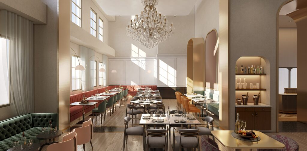 AUDREY RESTAURANT AND BAR Rendering