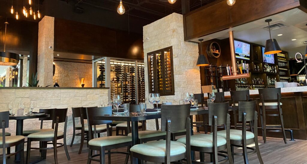 Avanti Restaurant The Woodlands Orioli Restaurant Group Rebranding