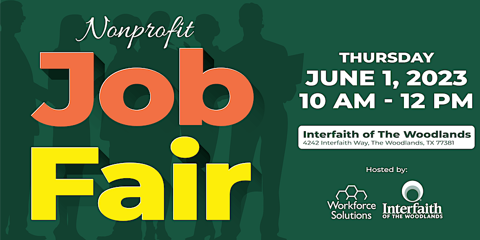 Interfaith Nonprofit Job Fair The Woodlands 2023