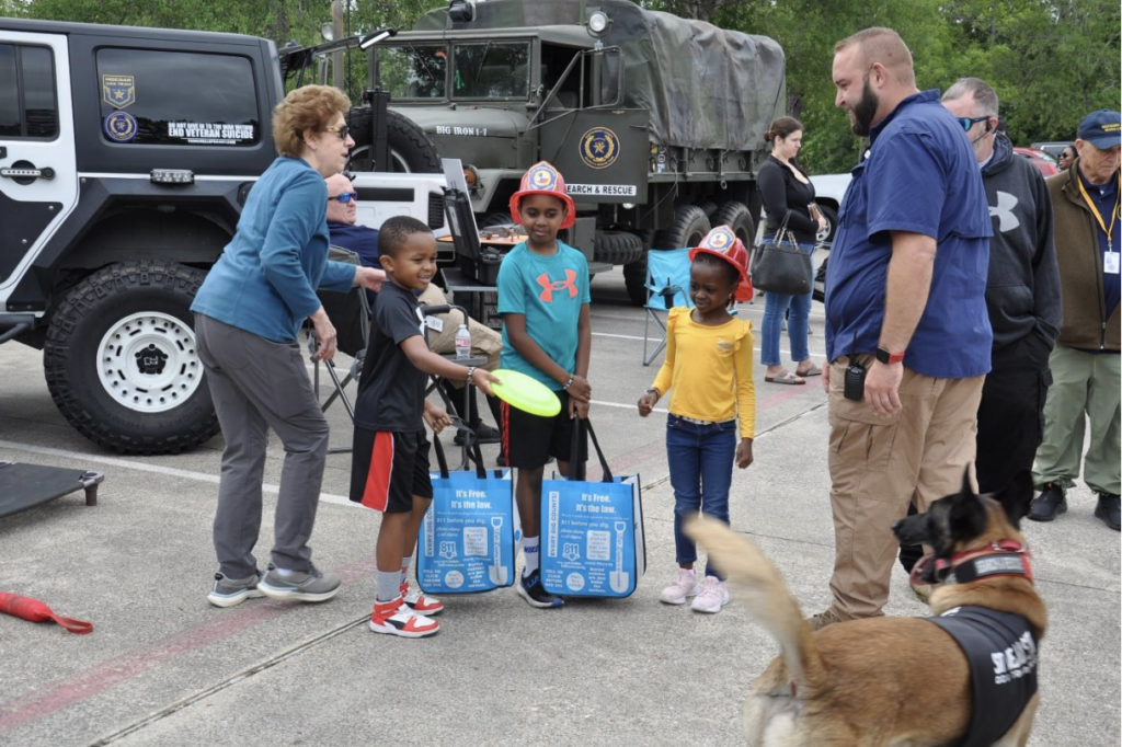 The Woodlands Township Emergency Preparedness event on Saturday, April 29, 2023, attracted many families from around The Woodlands who were eager to get involved and learn how to prepare for a hurricane or other emergency.