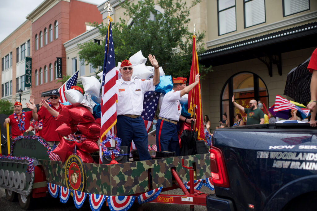 South Montgomery County 4th of July Parade Market Street The Woodlands