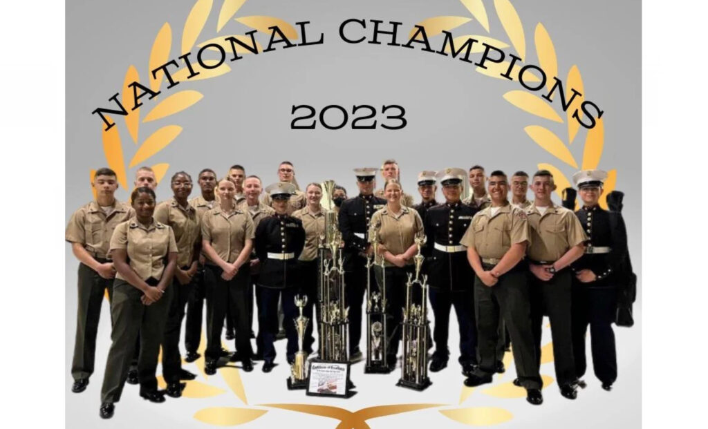 The Woodlands College Park High School JROTC National Champions 2023