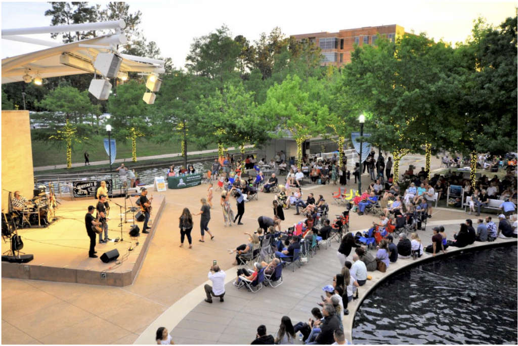 The Woodlands Township Waterway Nights Concert at Waterway Square