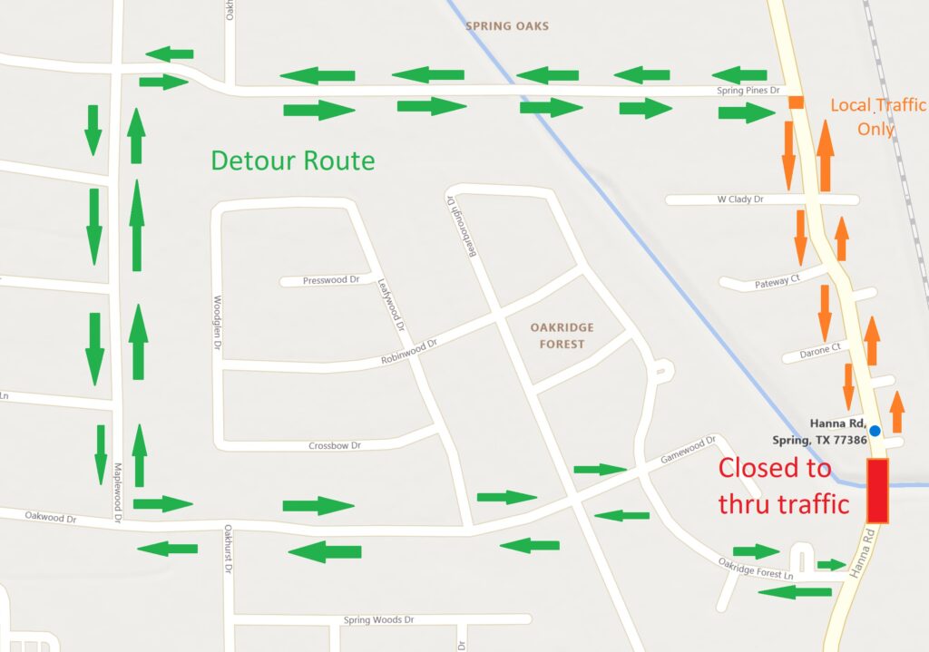 2023-06-05 Hanna Road Bridge Repair Closure