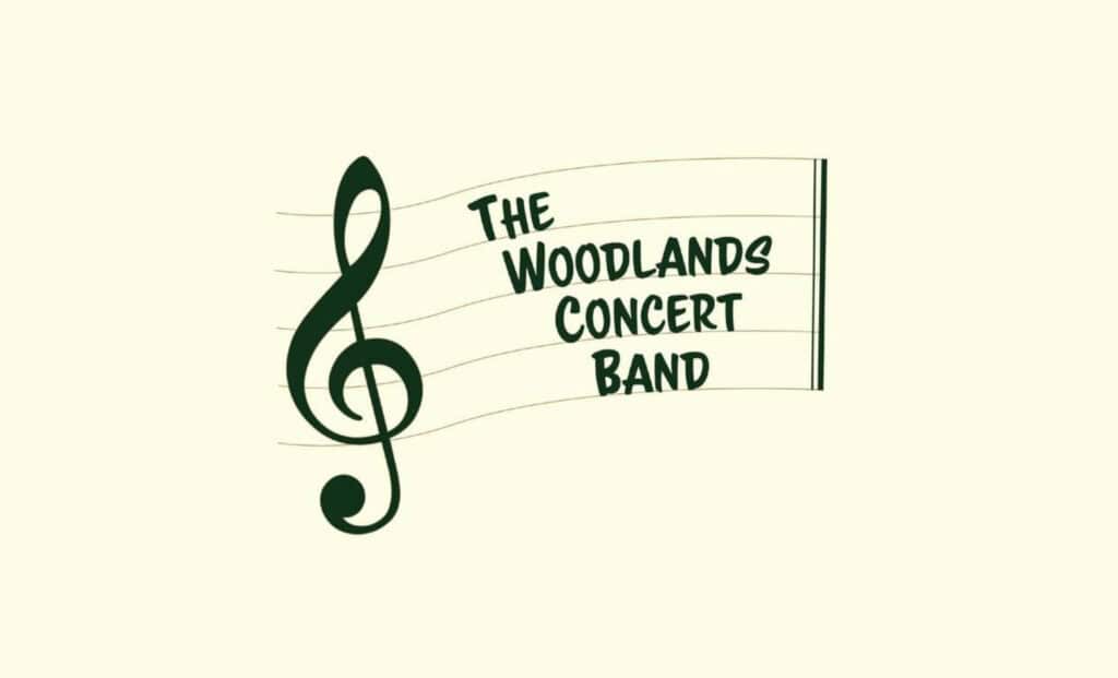 The Woodlands Concert Band Logo Hello Woodlands