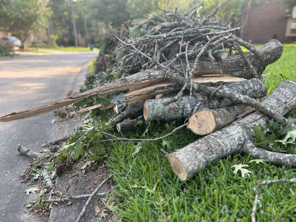 The Woodlands Storm Yard Debris Pickup Montgomery County Precinct 3