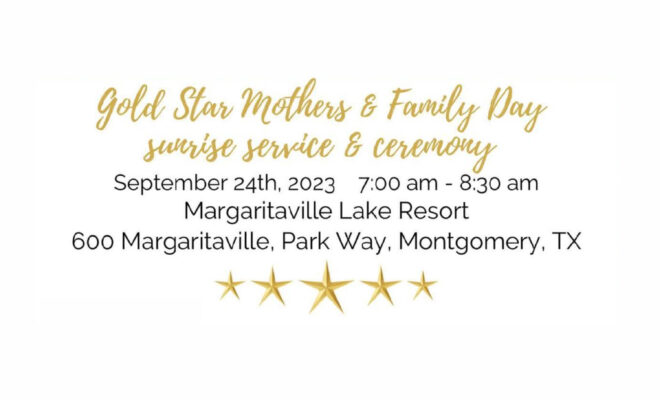 Gold Star Mother's and Family Day Sunrise Ceremony 2023