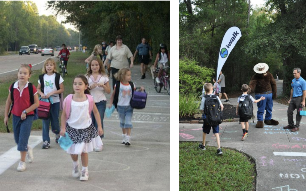 The Woodlands Township Walk to School Month
