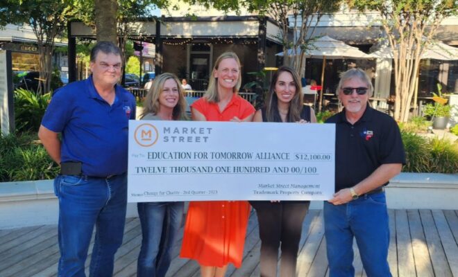 Market Street Change for Charity Donates to Education for Tomorrow Alliance EfTA