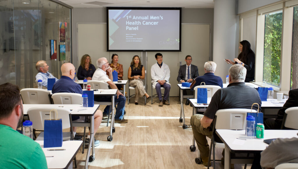 Canopy Cancer Survivorship Center hosts 1st Annual Men’s Health Cancer Panel