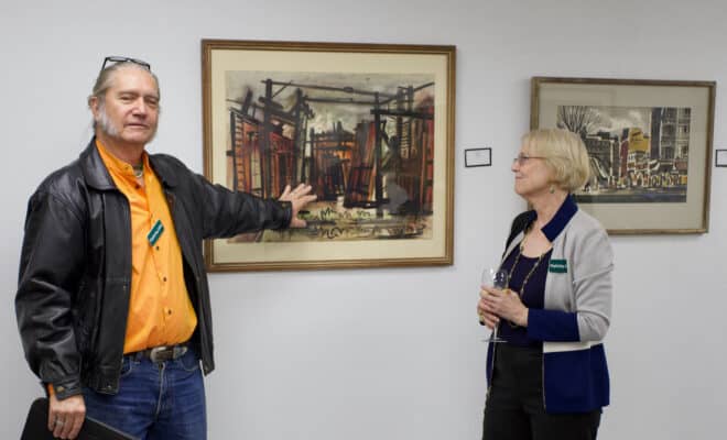 “The Artistic Legacy of Michael Frary: A Texas Modernist” Show on display in The Woodlands